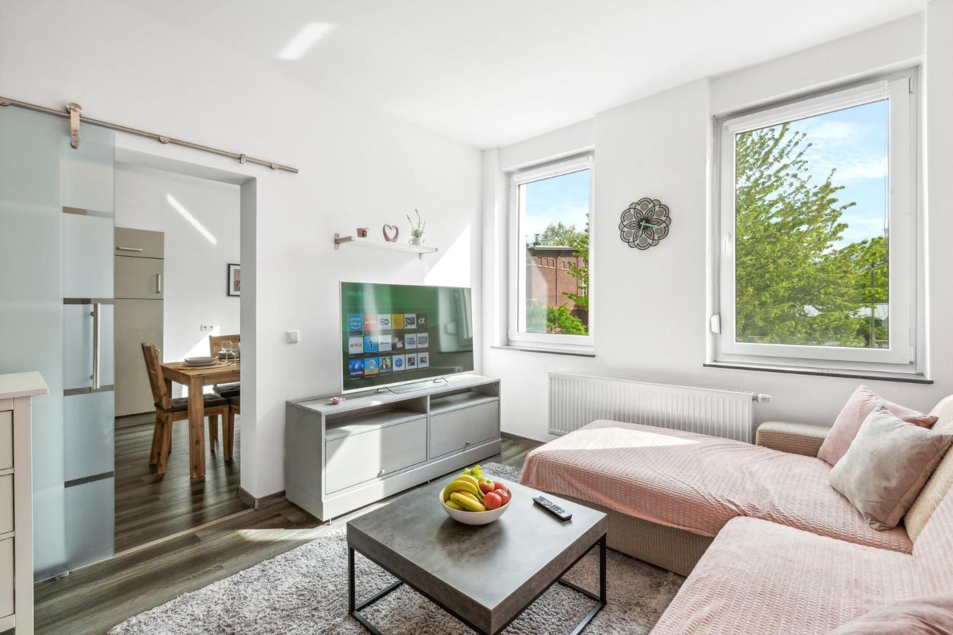 Elegant & Bright ~ Near Schalke 04 ~ Office ~ Free Parking! Apartment Gelsenkirchen Bagian luar foto